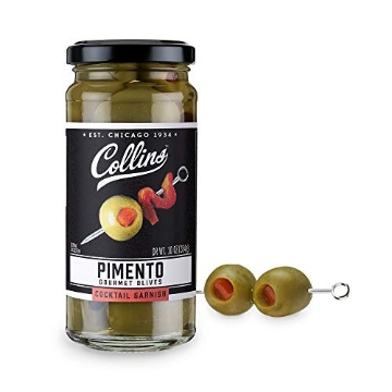 Picture of Collins Pimento gourmet olives 4.5oz jar