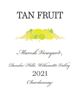 Picture of 2021 Tan Fruit - Chardonnay Willamette Valley Maresh Vineyard