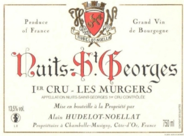 Picture of 2022 Alain Hudelot-Noellat - Nuits St. Georges Murgers