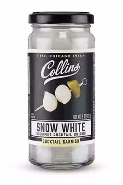Picture of Collins Snow white gourmet cocktail onions 5oz jar